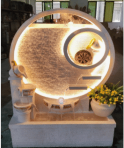 מפל מים עם תאורת לד