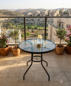 שולחן ביסטרו למרפסת 60 סמ