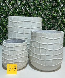 סט כדים מעוצבים למשרד ללובי