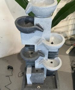 מזרקת מים מפל קריות 110 אפור