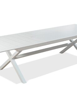 שולחן אלומיניום למרפסת